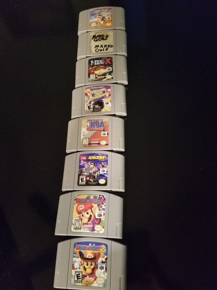 Nintendo 64 games