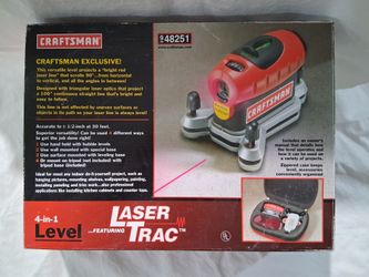 Craftsman laser track 4N1 level.