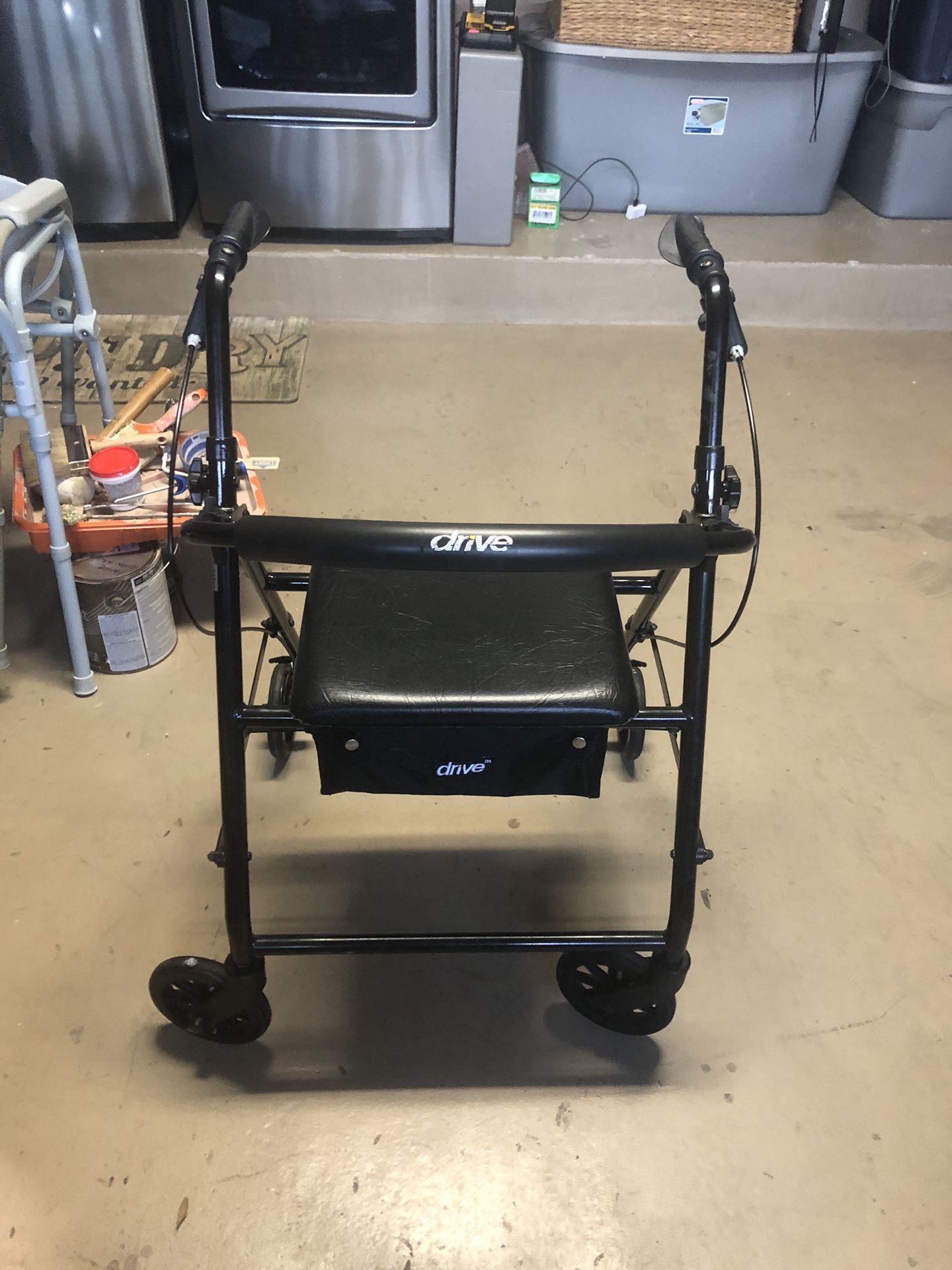 Walker With Seat