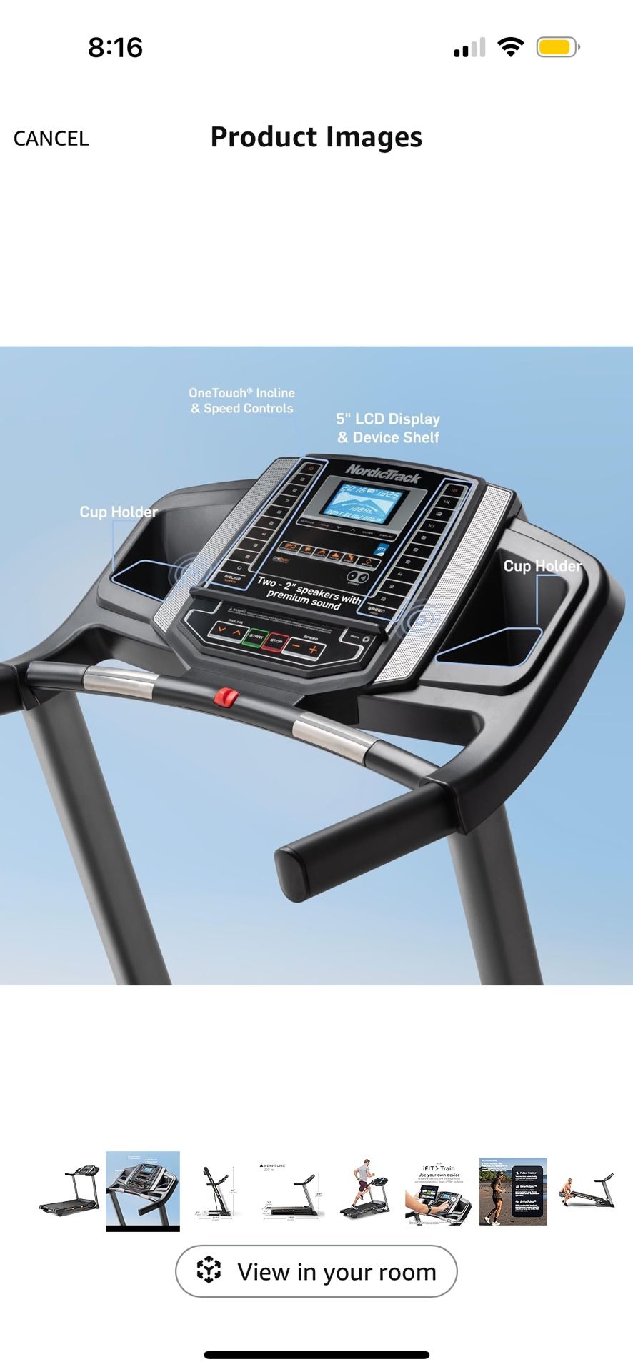 NordicTrack T Series Treadmill