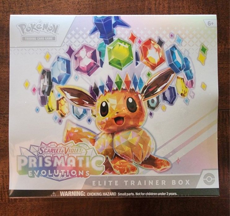 Pokemon Prismatic Evolutions Elite Trainer Box