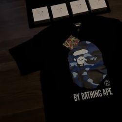 Airpods And Bape Shirts Available 