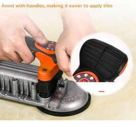 Tile Installation Tool Vibration Machine - Double Suction Cup Vibrator  Handheld Tiling Leveling Laying 12000mAh 24000r/min 6 Speeds for Sale in  Katy, TX - OfferUp