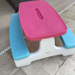 Kids Little Tikes Picnic Table 
