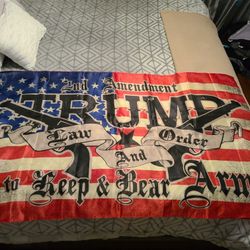 2nx Amendment Trump Flag