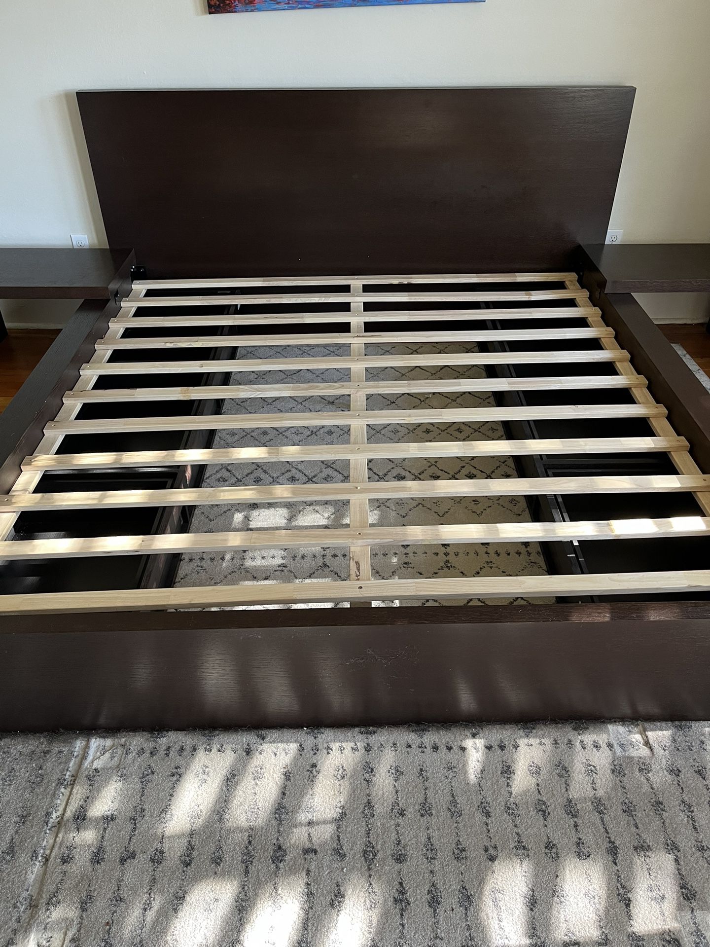 King Bed Frame With Storage 