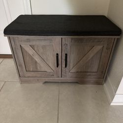Entry Way Bench With Storage 