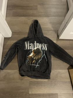 ⚡ Men’s “Madness” Graphic Hoodie – Worn