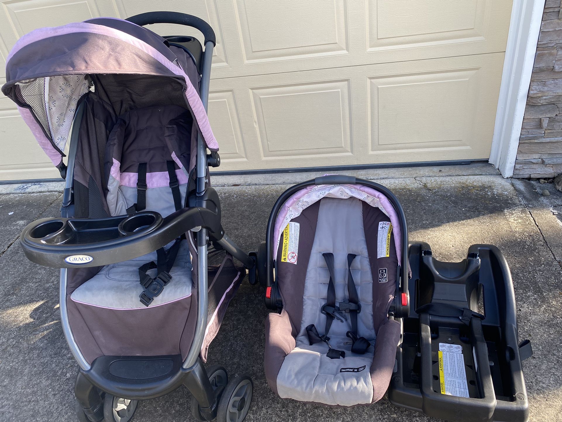 Graco Baby Stroller And Car Seat