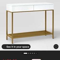 Loring Console Table White - Threshold™
