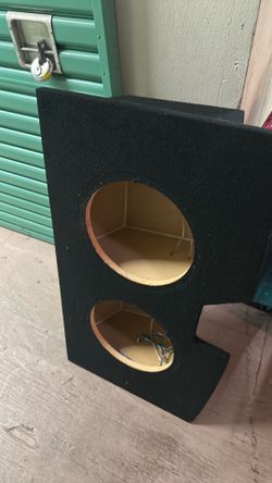 Speaker box for 12’S
