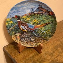 Vintage Limited Edition Collector Plate, by Wayne Anderson.          Mint