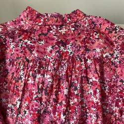 Beautiful, Colorful  JJill  Blouse- Size Medium- Like New. 