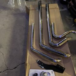 86-2006 Harley Davidson Softail Cobra Speedster Slashdown Pipes