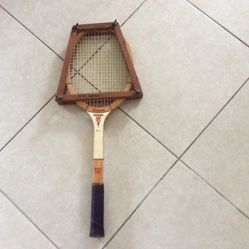 Vintage Wilson Professional Champ Wooden Racquet