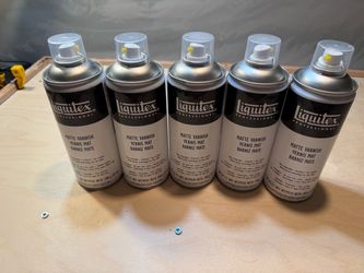 Liquitex Professional Matte Varnish Spray – Lot of 5