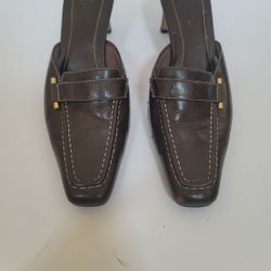 Vintage Leather mules Size 9 LifeStride