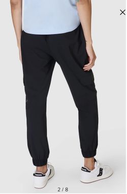Sweaty Betty Explorer Cargo Black Pants size 6 Medium