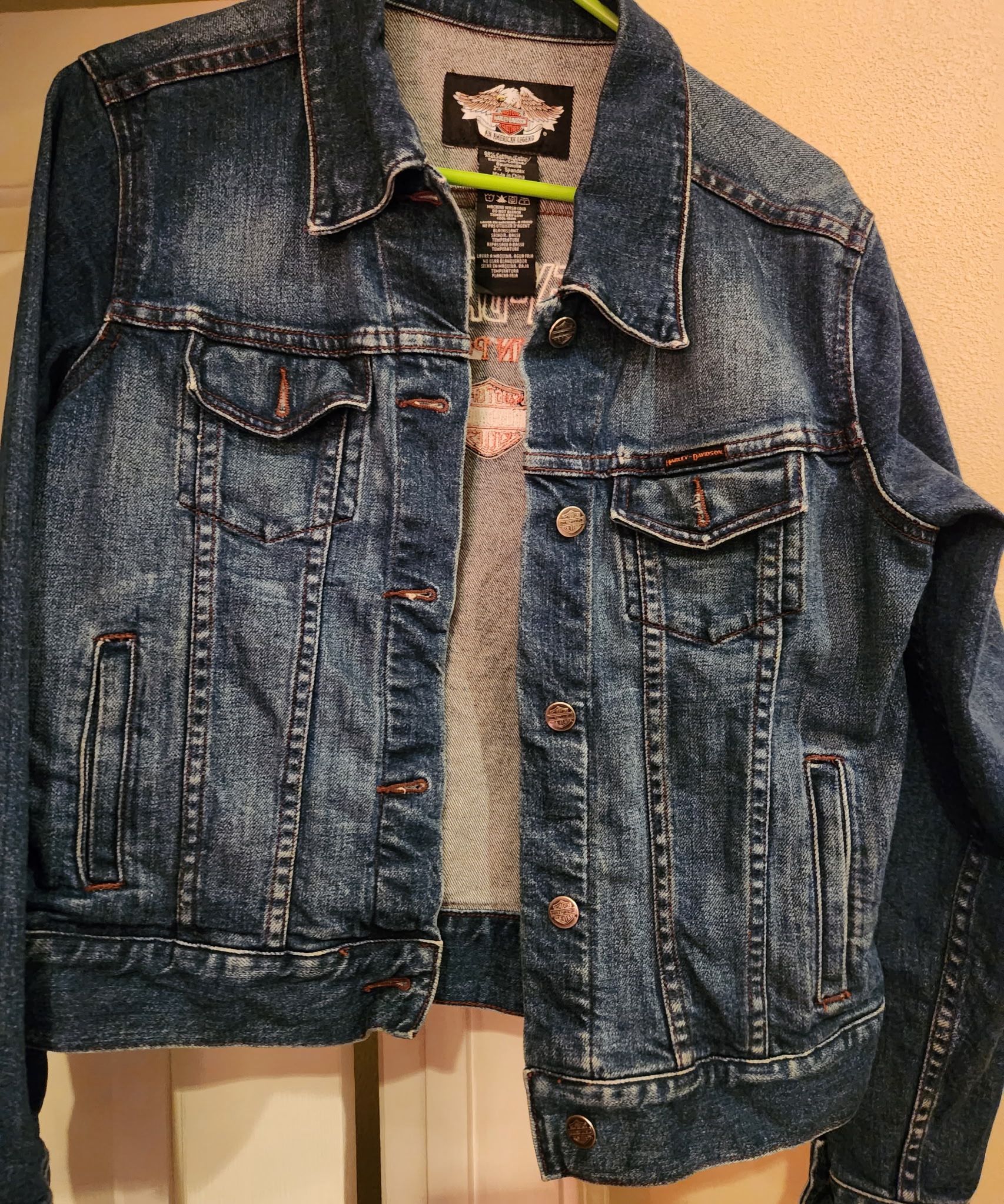 Harley Davidson Jean Jacket