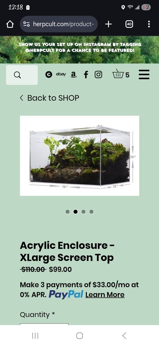 Herpcult Enclosure