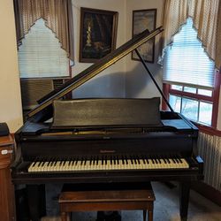 Vintage Baby Grand Piano 