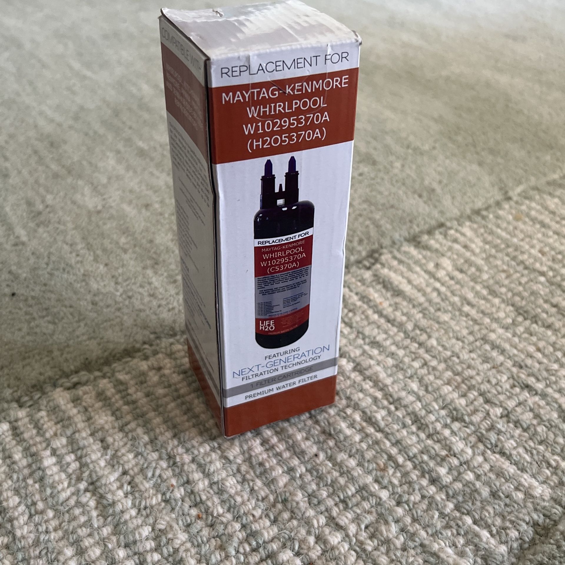 FREE New Water Filter Kenmore Whirlpool Maytag