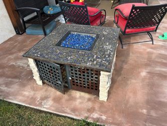 Propane fire pit