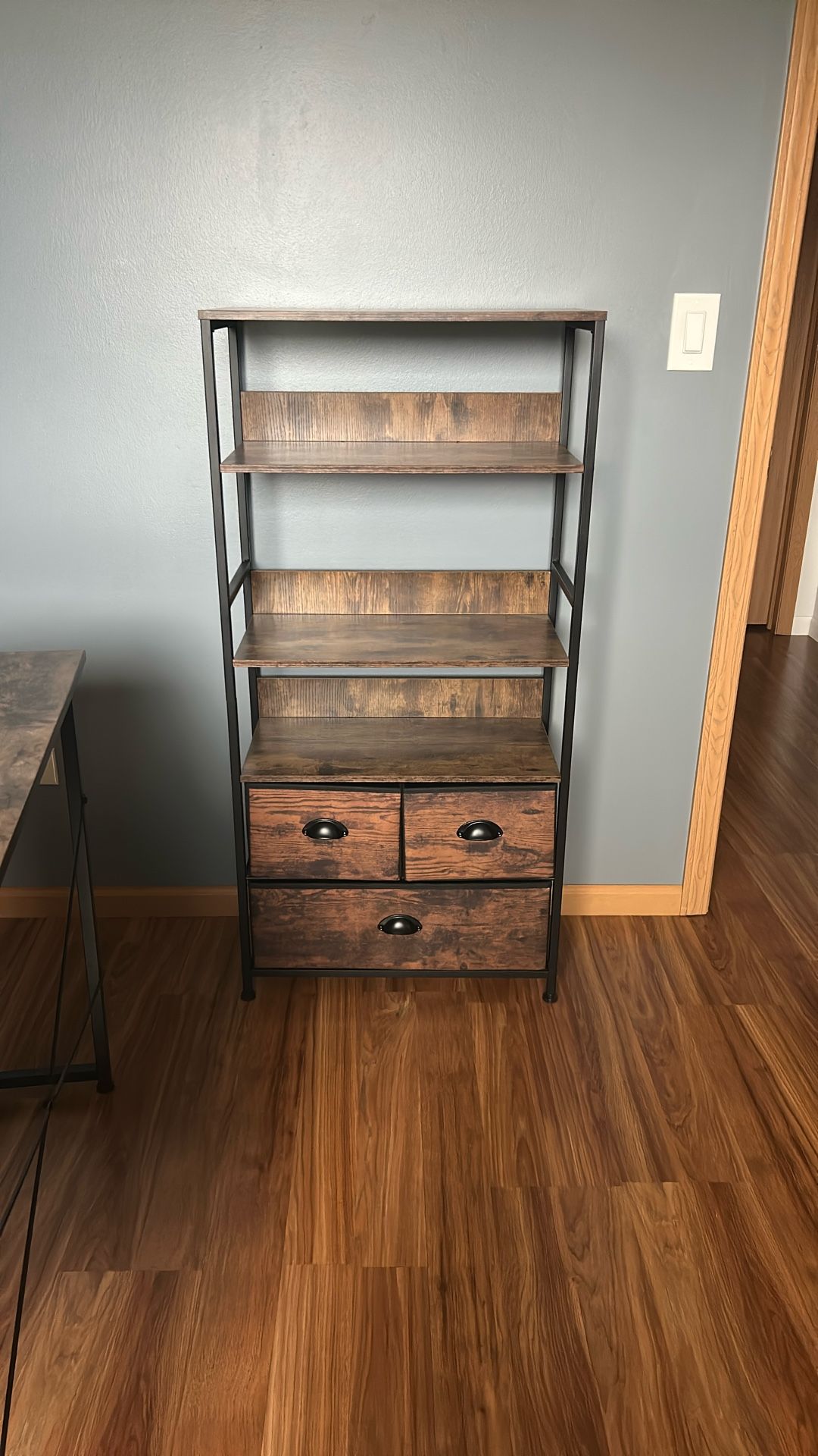 Book Shelf With Drawers