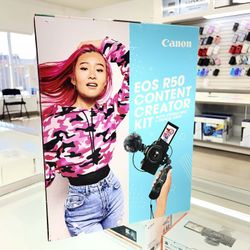 Eos R50 Content Creator Kit