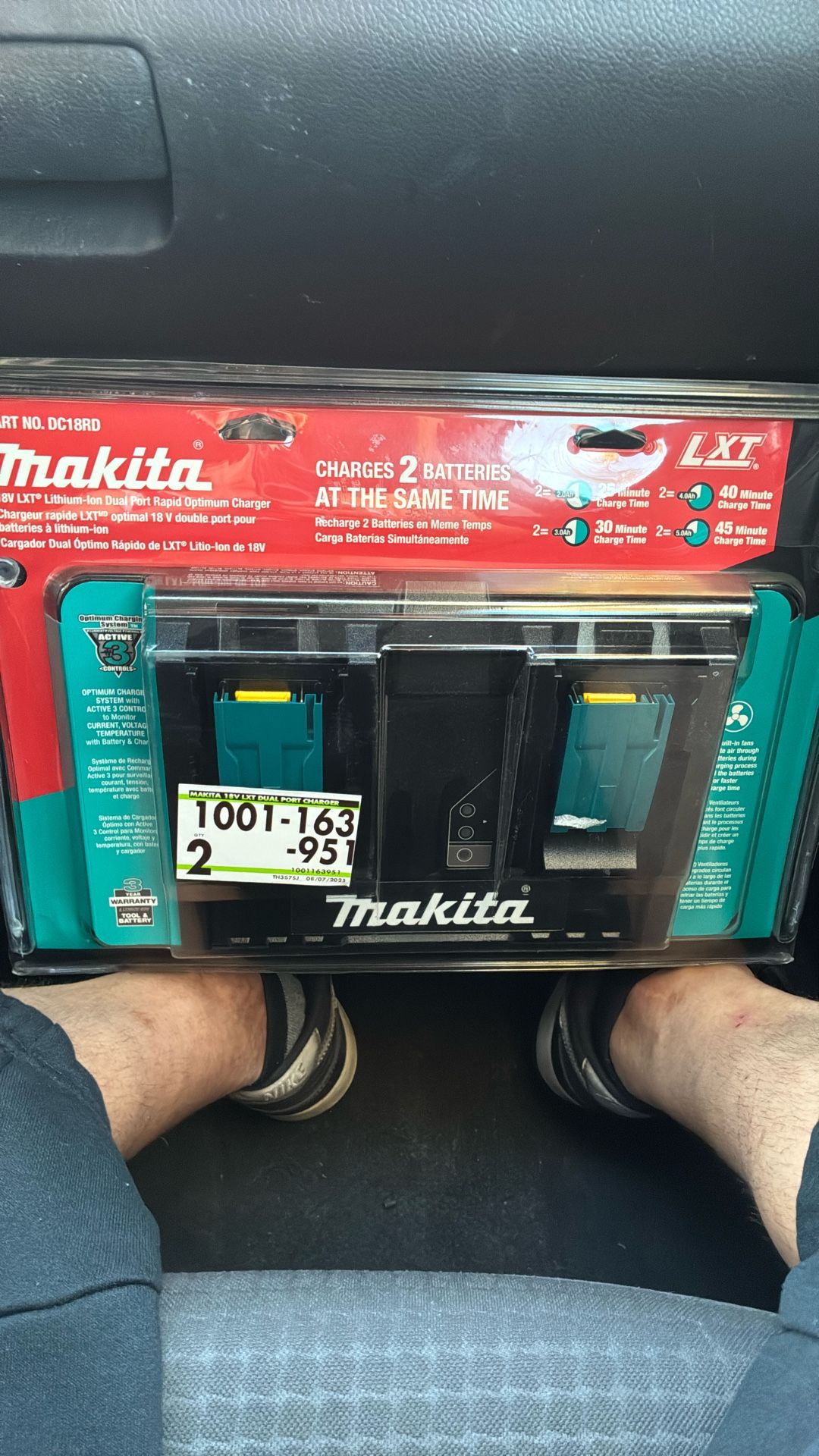 18V LXT LITHIUM-ion Dual Port RAPID OPTIMUM CHARGER