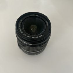 Canon 18–55mm 58mm EF-S Lens – Broken Autofocus