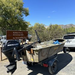 Boat, Motor And Trailer