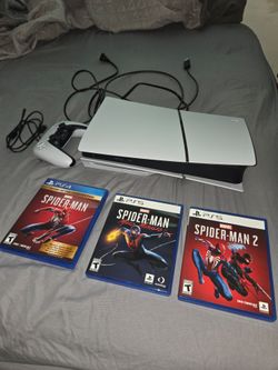 Playstation 5 Slim Spiderman Console Bundle