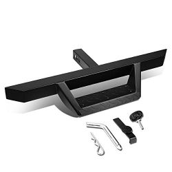 2" Receiver Black Trailer Tow Hitch Step Bar