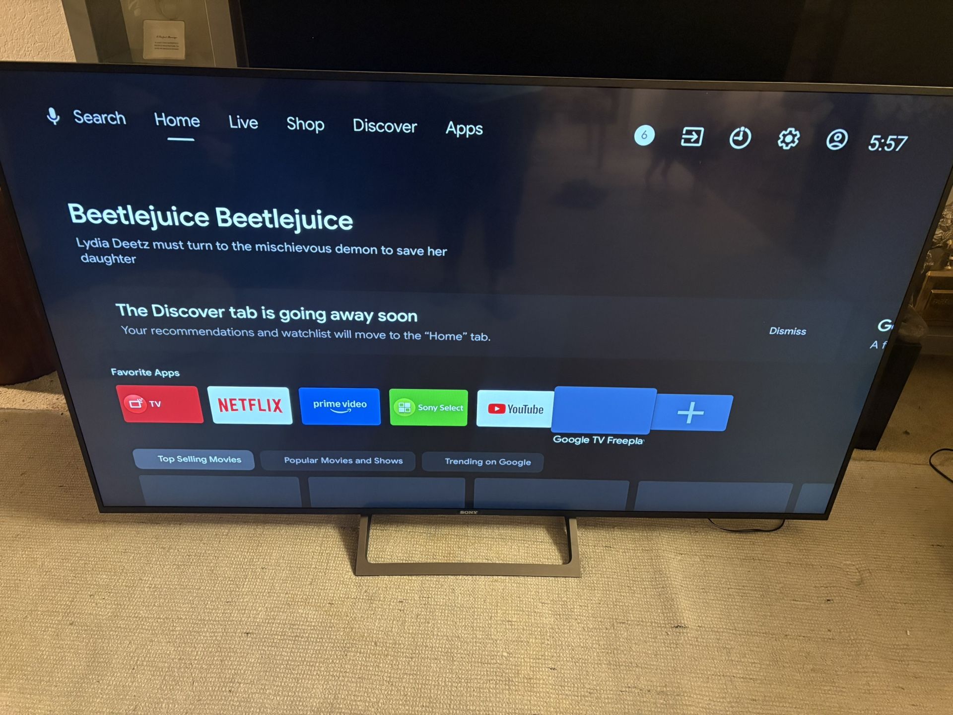 75’ Sony Smart Tv LED 4k