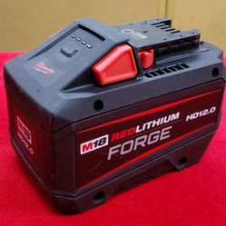 Milwaukee 18V M18 REDLITHIUM FORGE HD 12.0Ah Battery Pack - Battery Only - No Charger - No Tool - Working