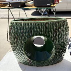 Mid Century Planter $15