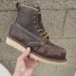 Size 7.5 M Mens Work Boots Steel Toe 