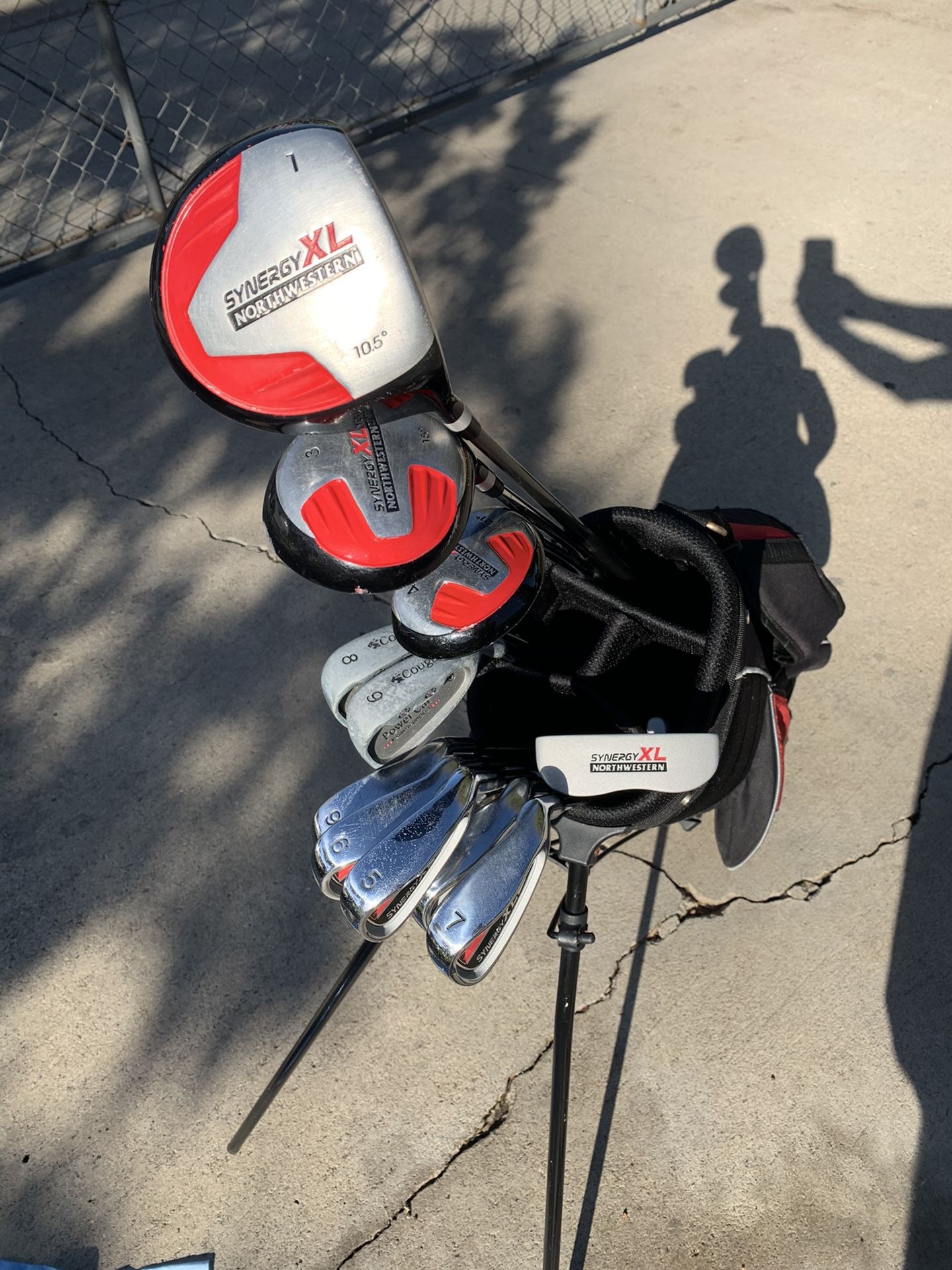 Synergy Northwestern Golf Club Set + Accessories