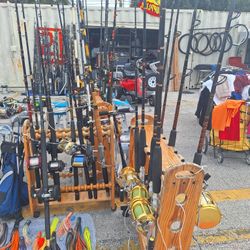 Fishing Equipment Rods Reels Tackle 