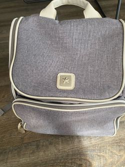 Banana fish diaper backpack.