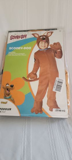 KIDS SCOOBY DO HALLOWEEN COSTUME SIZE 5T-6T IN GREAT CONDITION