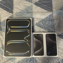iPad Pro 11 Inch, iPhone 16 Pro Max, iPhone 15 Pro Max 