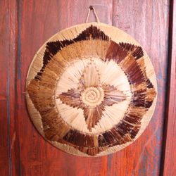 Woven Basket Art Piece or Hold Items