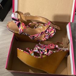 Ankle Strapped Wedges