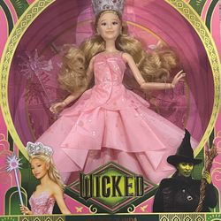 NEW Collectible Wicked Movie Deluxe Glinda Fashion Doll URL MISPRINT