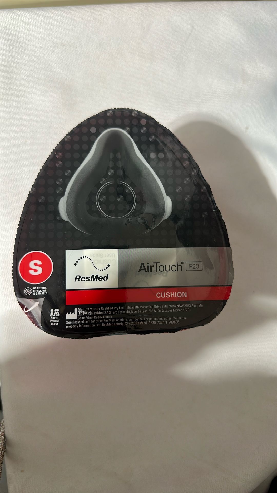 Airtouch F20 Resumed Replacement Full Face Cushion Sealed Fit Size