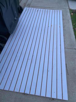 MDF Slat Wall Paneling 8 x 4 ft