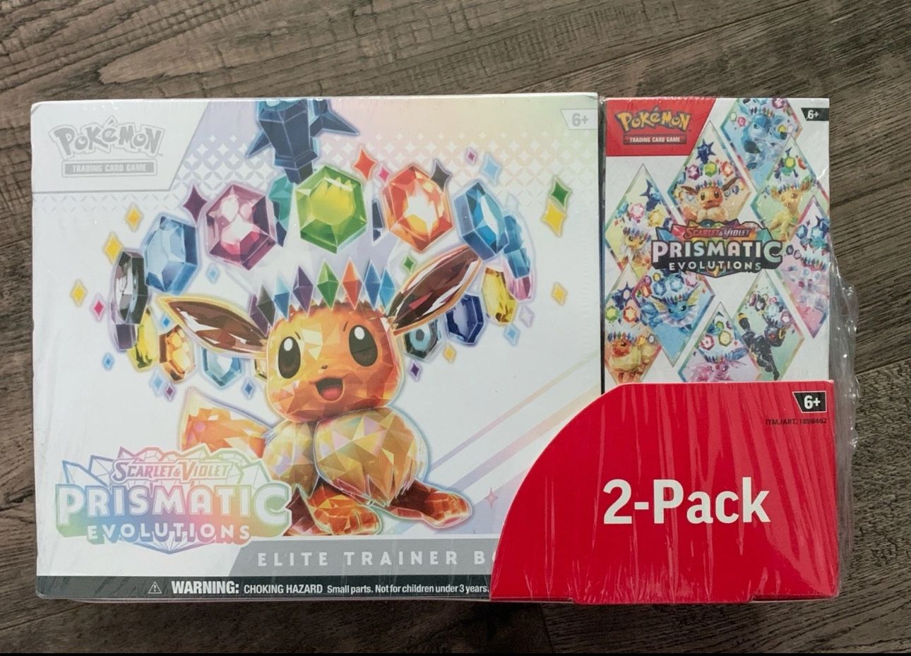 Pokémon Prismatic Evolutions Elite Trainer Booster Bundle Box