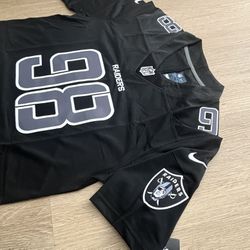 Raiders Black Jersey For men Maxx Crosby 98 